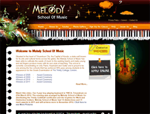 Tablet Screenshot of melodyschool.com